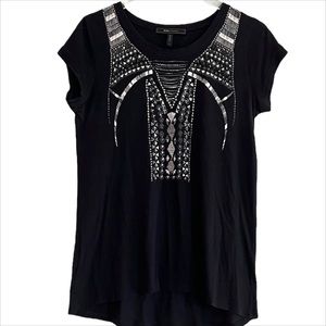 BCBG MAXAZRIA Black Top Size S